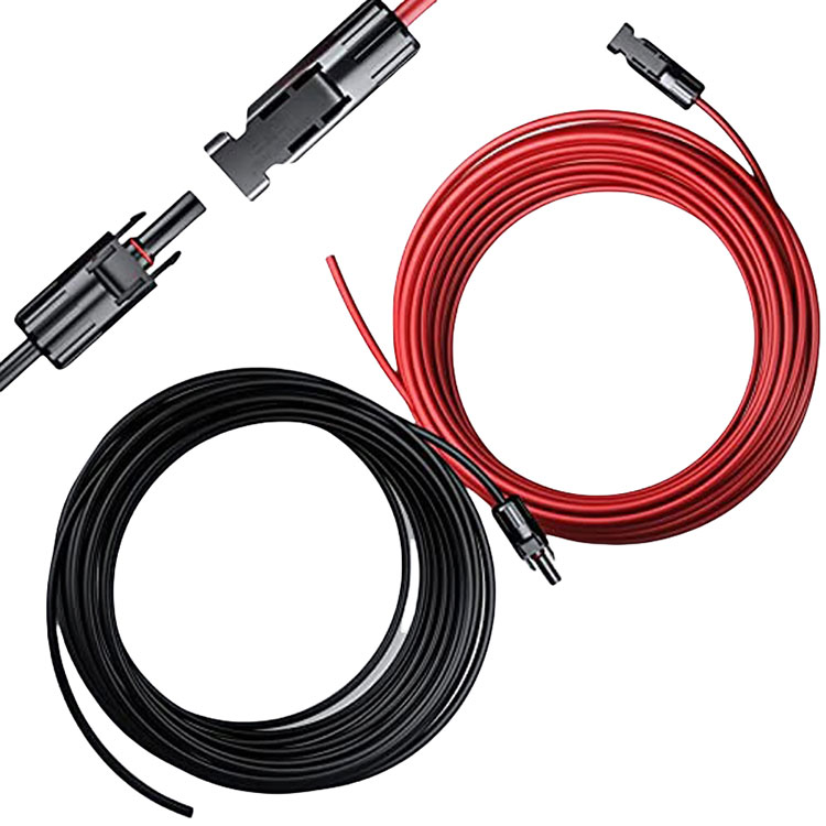 Thiết lập năng lượng mặt trời ngoài lưới cho xe ô tô Dây kết nối 12AWG